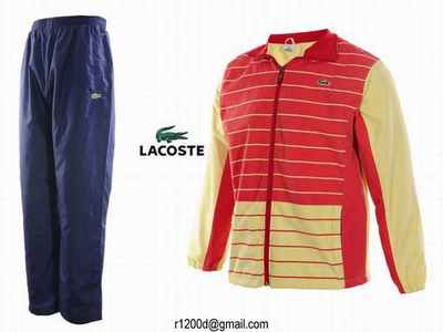 survet lacoste solde