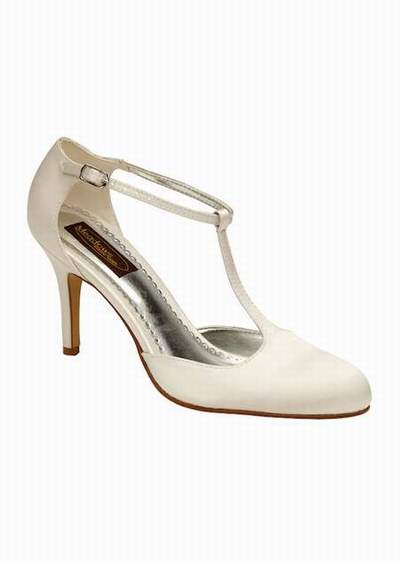 chaussure mariage femme ivoire